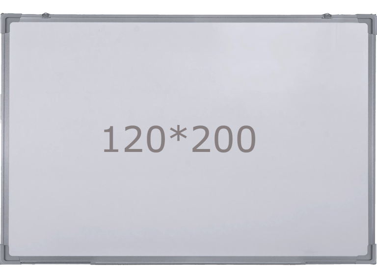1-но поверхностная аудиторная, школьная магнитно-маркерная доска 120*200 см iBoard iB120x200W